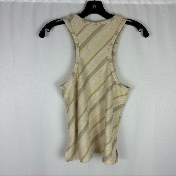 Free People Ivory Sidelines Racerback Tank Top - Picture 6 of 6